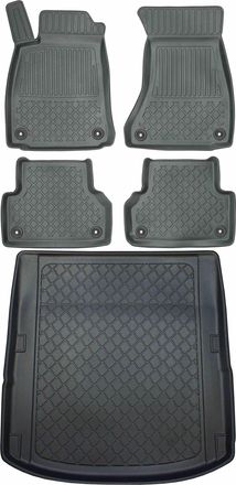 OEM Juego De Alfombrillas Para Coche Y Maletero Para Audi A4 B9 Sed&aacute;n (noviembre De 2015)