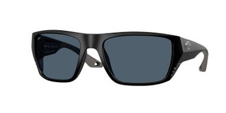 Costa Mens Finlet Sunglasses 580P In Matte Black Gray