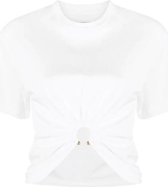 Paco Rabanne Donna, Top, Beige, M, new