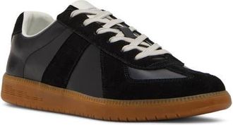 Steve Madden Dixon Sneaker in Black Leather at Nordstrom, Size 11.5