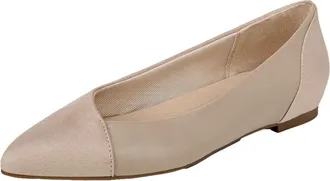 Life Stride Womens Life Stride Promise Ballet Flats Tender Taupe J0949M1251