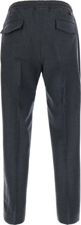 low brand Mens Tokyo Pants Grey Technical Fabric Trousers
