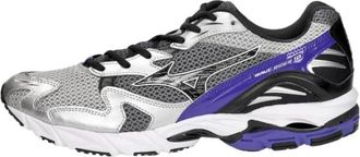 Mizuno Wave Rider 10 Sneakers Laag - Heren - Hardloopschoenen - Grijs - 46 EU - Fitness