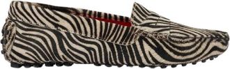 Scarosso Ashley Zilveren Instapschoenen - Dames - Loafers - Veelkleurig - 38 1/2 EU - Leer - Schoenen