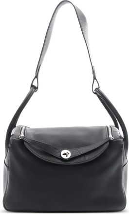 Herm&egrave;s 2014 Lindy 34 leren schoudertas - Zwart