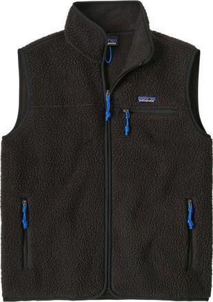 Patagonia Retro Pile Vest Fleecegilet f&uuml;r Herren | schwarz