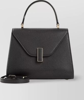 Valextra top handle structured tote bag