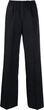 Golden Goose Wide Broeken - Dames - Straight fit broeken - Blauw - S - Broeken
