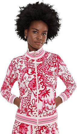 Lilly Pulitzer Regate Jacket Upf 50+ Womens Jacket Coconut Spicy Socialite : XXS, Nylon/Spandex