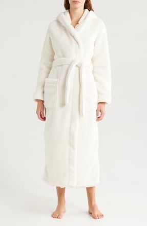UGG Aarti Long Fleece Robe in Crm at Nordstrom Rack, Size X-Small