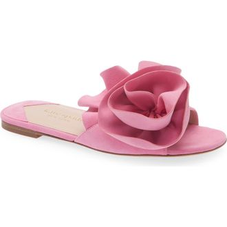 Kate Spade New York Flourish Slide Sandal in Carousel Pink at Nordstrom Rack, Size 8.5