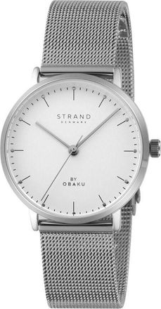 Obaku Gonone Quartz White Dial Ladies Watch S725LXCIMC-DG