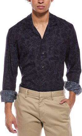 Isaia Camp Collar Shirt