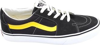 Vans Lage Top Su&egrave;de Rubberen Zool Sneaker - Heren - Sneakers - Zwart - 43 EU - Su&egrave;de - Schoenen