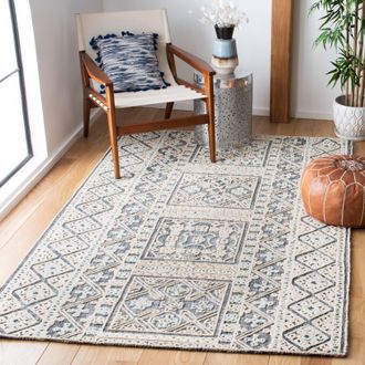 Safavieh Aspen Hand Made Area Rug, Charcoal Traditional Style Non-Shedding