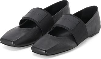 Givenchy Ballerinas, female, Black, Size: 10 US Sliced Square Ballerina