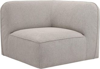 DRAWER Ángulo reversible para sofá modular de tela - Natural