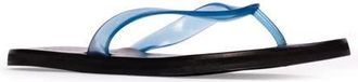 Black Suede Studio Jeli Flip Flop in Blue Pvc at Nordstrom, Size 8.5Us