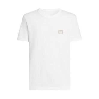 Dolce & Gabbana T-Shirts, male, White, Size: 2XL Dolce & Gabbana T-shirts and Polos