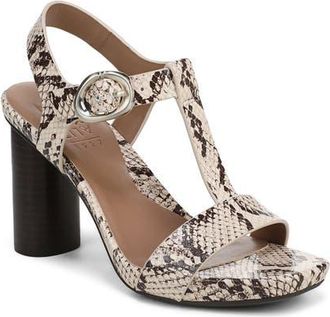Naturalizer Jordis Slingback Platform Sandal in Beige Multi at Nordstrom, Size 8.5