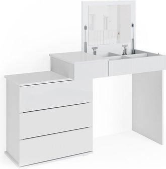 Vicco Tocador Lotos, Blanco, 117.4 cm Vicco