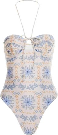 Agua Bendita Lucille Thoughts Bikini Top - Dames - Badpakken - Veelkleurig - XL - Leer - Badmode