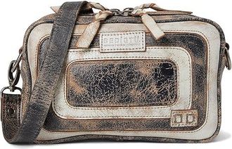 Bed Stü Shy Cross Body Womens Handbags Black Lux Nectar Lux, Cotton/Leather
