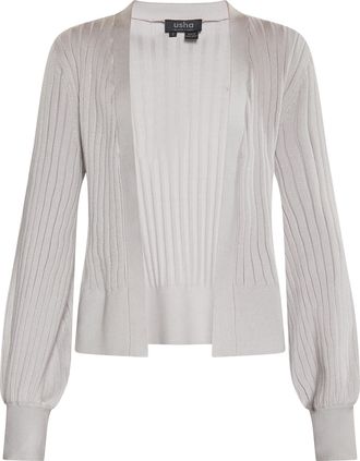 Usha Vest Dames grijs