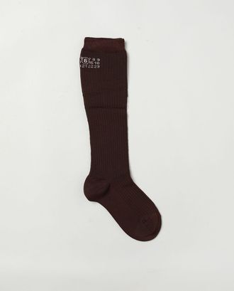 Maison Margiela Socks MM6 MAISON MARGIELA Woman color Brown