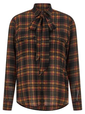 Saint Laurent Cassandre Lavallière Shirt