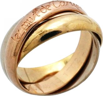 Cartier Yellow Gold (18K) Pink Gold (18K) White Gold (18K) Band Ring (Pre-Owned)