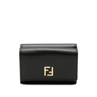 Fendi FF Mini Trifold Wallet
