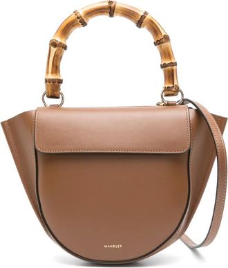 Wandler Borsa a tracolla Hortensia mini - Marrone