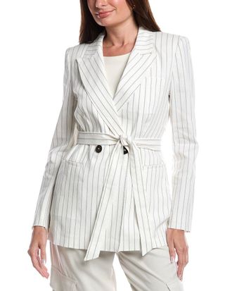 Marella Manager Linen-Blend Jacket