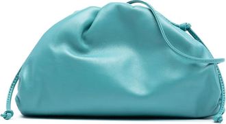 Bottega Veneta Borsa a tracolla The Mini Pouch in pelle di agnello 2012-2025 - Blu