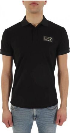 Emporio Armani Polo Shirt - Heren - Polos - Zwart - 2XL - Katoen - Tops