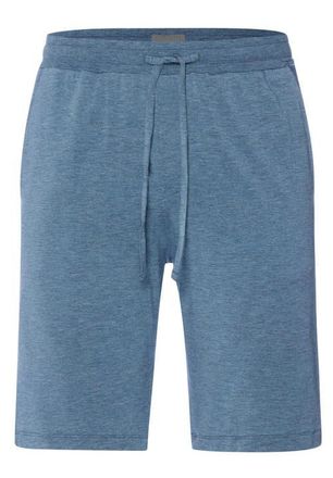 Hanro Casuals Drawstring Shorts in Retro Blue Melange at Nordstrom, Size Xx-Large