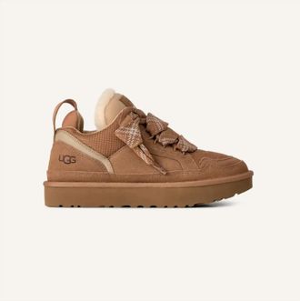 UGG Womens Lowmel Sneaker In Chestnut