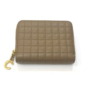 Celine Brown Leather Coin Purse/Coin Case (Pre-Owned)