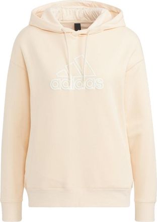 adidas (WMNS) adidas Ust Hoodie Asia Sizing Beige HM5281