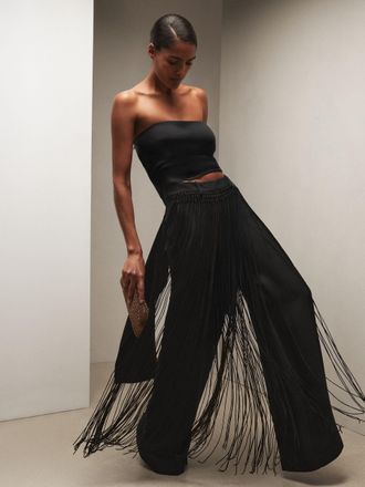 Reiss Black | Royal Ballet Tassel Trousers, 10