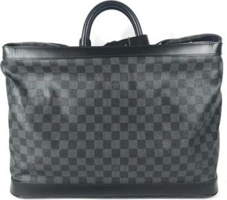 Louis Vuitton Pre-owned Fabric louis-vuitton-bags - Dames - Vintage Weekendtas - Zwart - ONE Size - Vintage