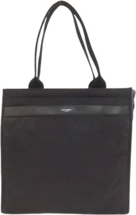 Saint Laurent Pre-owned Tote Bags, female, Black, Size: ONE SIZE Pre-owned Tote Bag