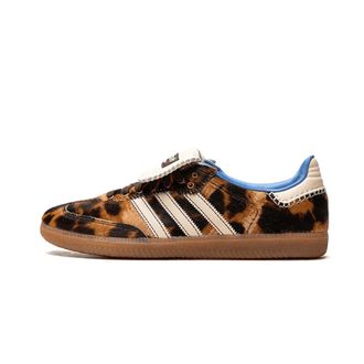 adidas Leopard Pony Samba Wales Bonner - Heren - Skateschoenen - Bruin - 44 2/3 EU - Fitness