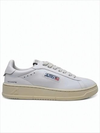 Autry Low-Top Off-White Sneakers With Vintage Rubber Sole