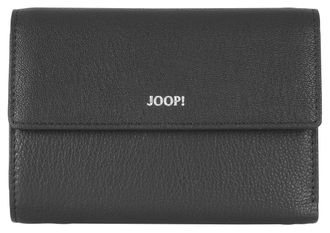 Joop Geldb&ouml;rse JOOP lantea cosma purse mh10f, Damen, schwarz, Ziegenleder, unifarben, Basic, Kleinlederwaren Geldb&ouml;rse, Portemonnaie Damenb&ouml;rse Geldbeutel 