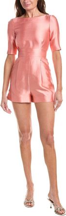Max Mara Sandalo Silk-Blend Romper