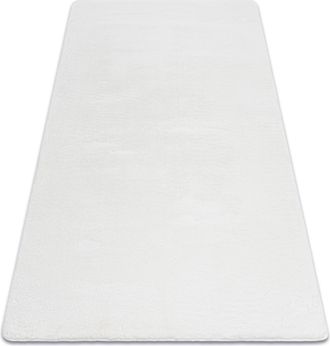 RugsX Rugsx - Alfombra De Lavado Moderna Posh Shaggy, Felpa, Gruesa Marfil Beige 80x150 Cm