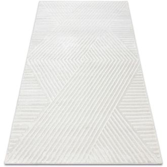 RugsX Rugsx - Alfombra Balance 1503 Crema - Geom&eacute;trico, Estructural, Glamour Beige 200x290 Cm