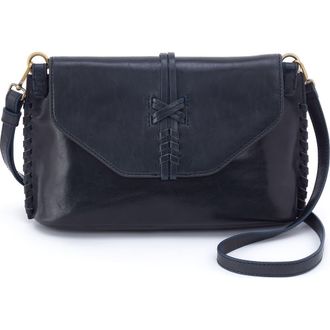 Hobo Expedition Leather Crossbody Bag in Navy Horizon at Nordstrom
